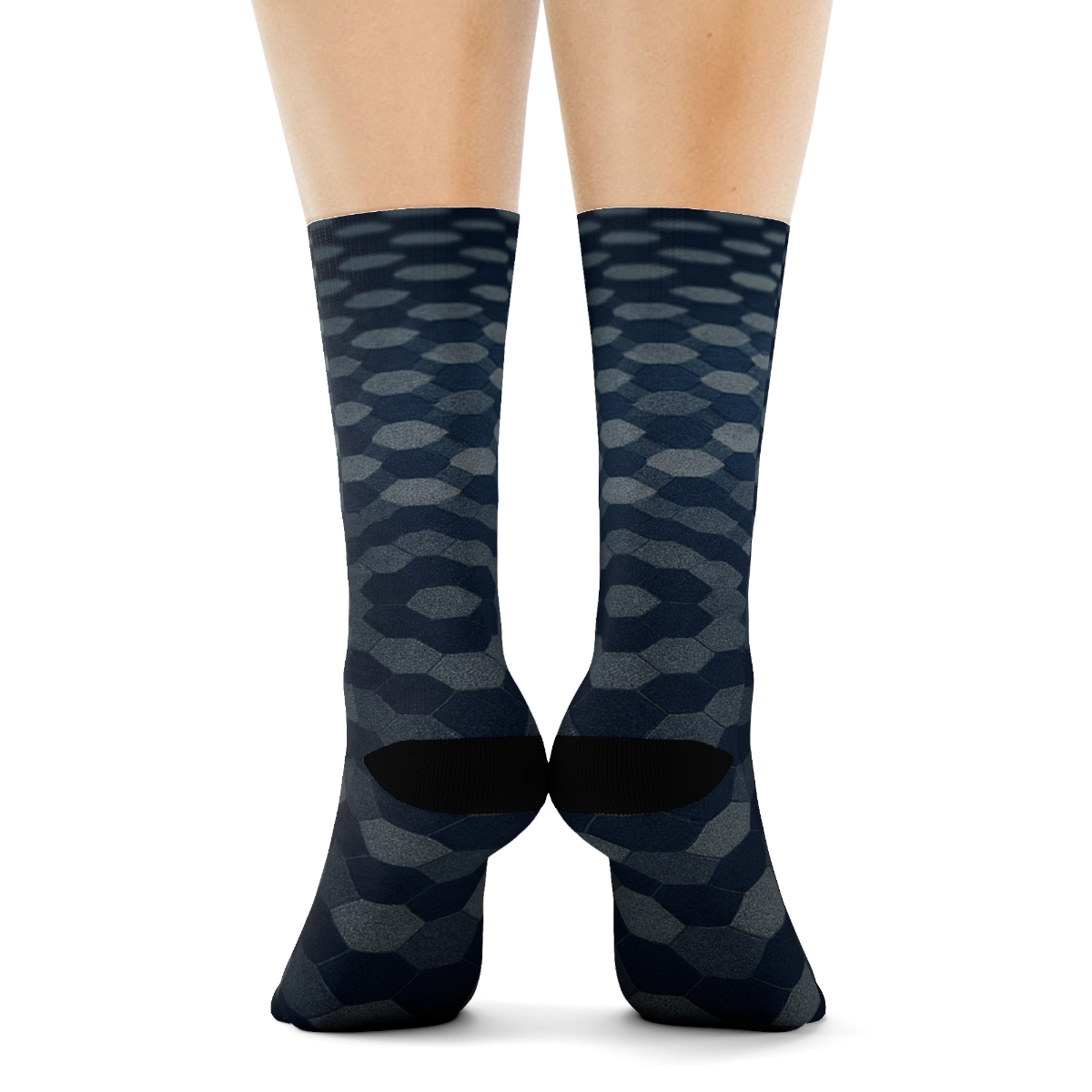 Orbital Hex Noise Matrix warm winter socks