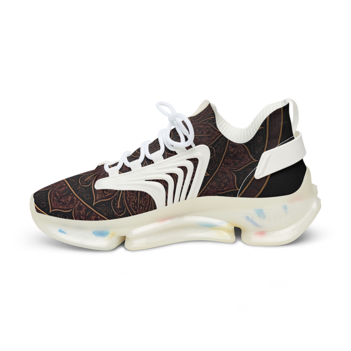 Velvet Orbit Filigree custom sneakers