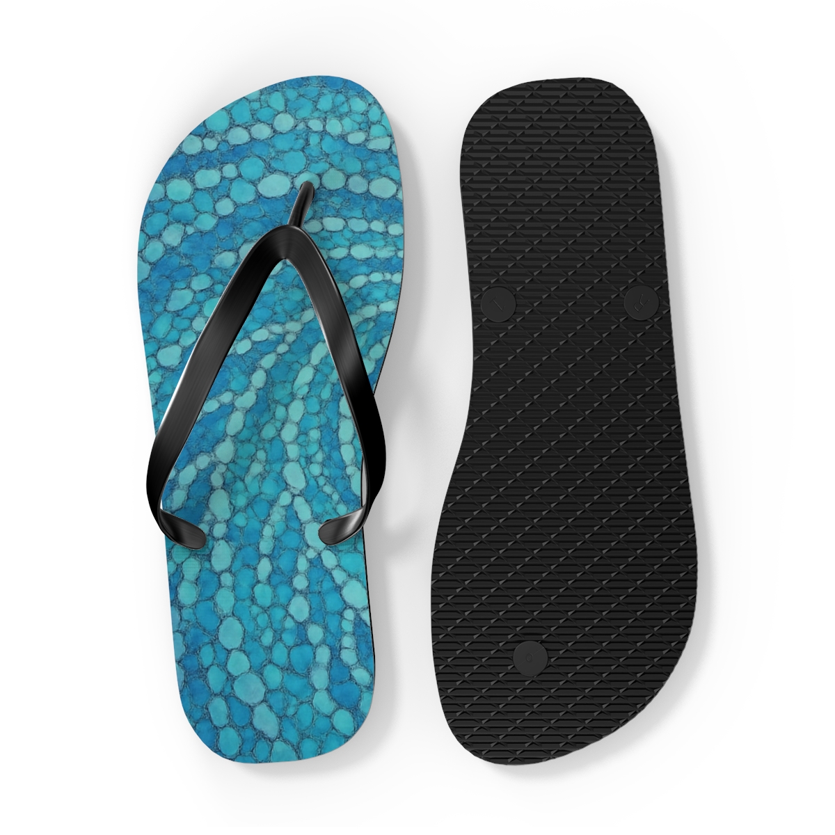 Vortex Pebble Lattice comfortable casual flip flops