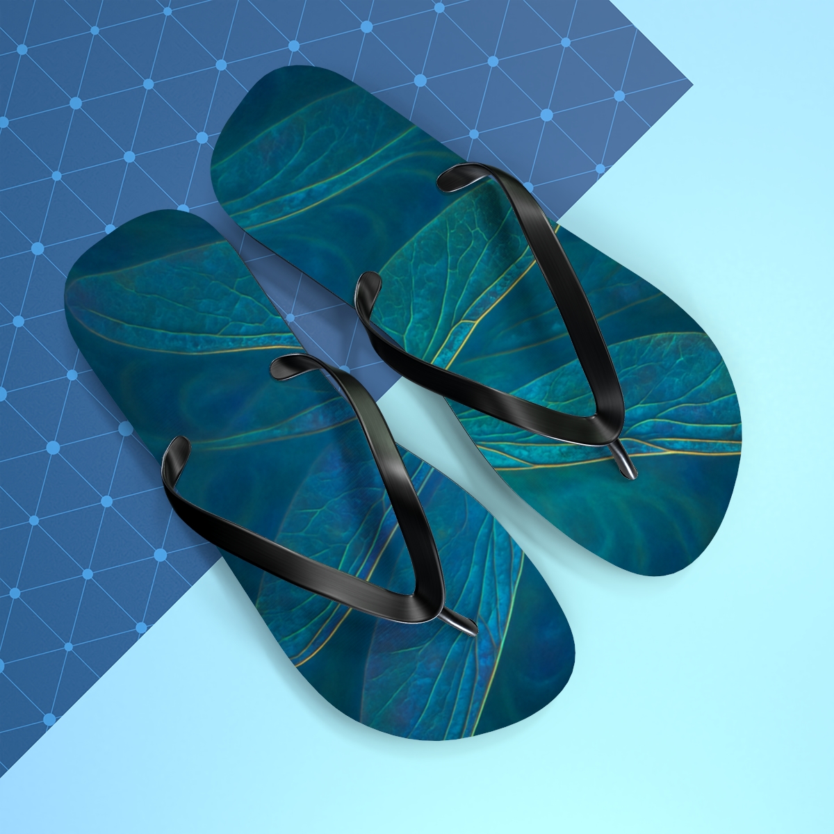 Dragonfly Whisper Flip Flops