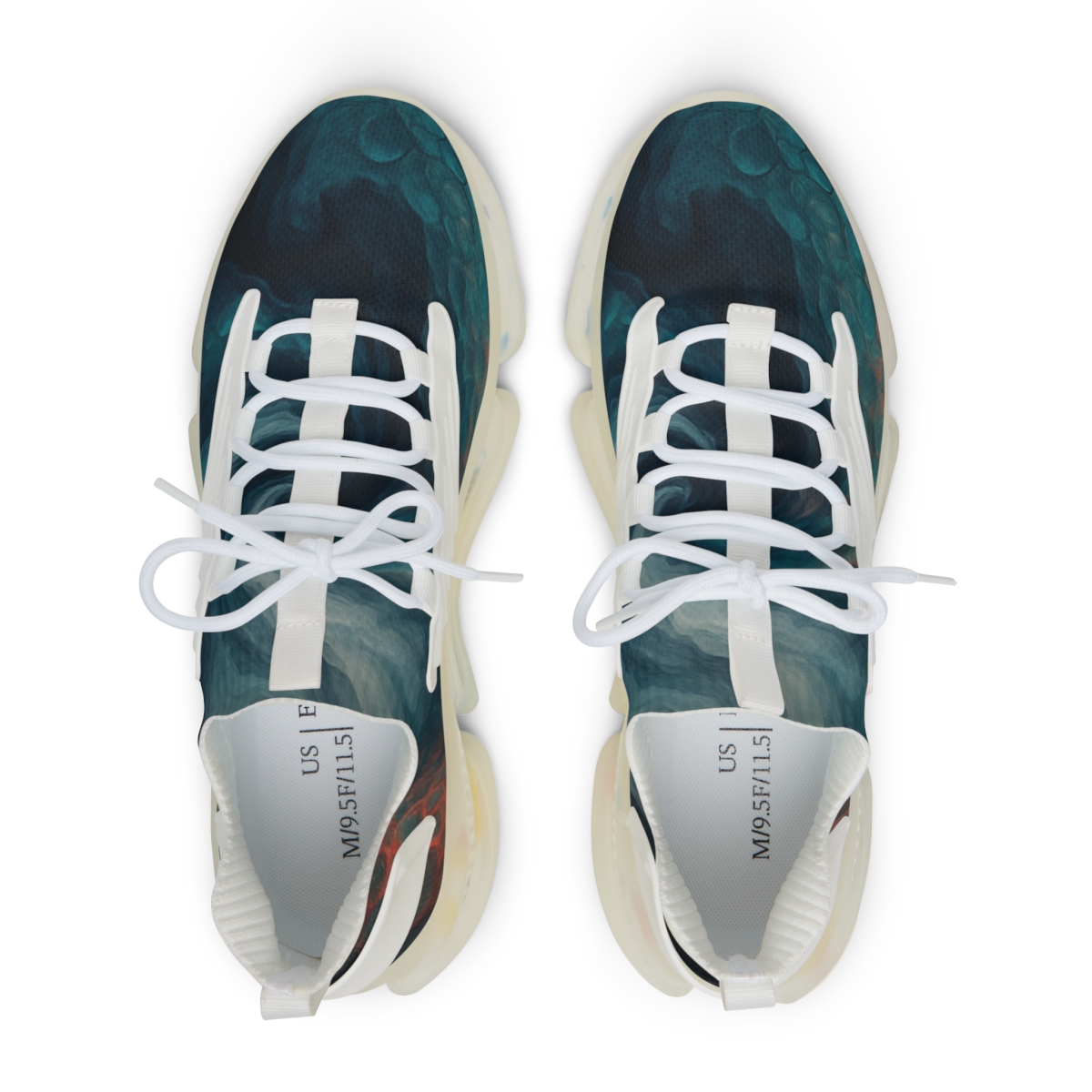 Cuttlefish Ink Pulse Mosaic premium sport sneakers