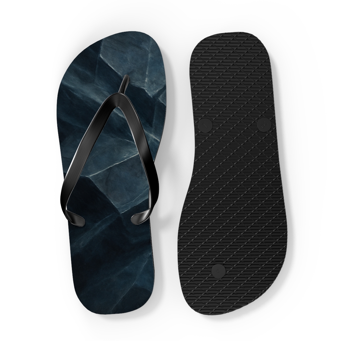 Basalt Vein Prism Drift custom flip flops