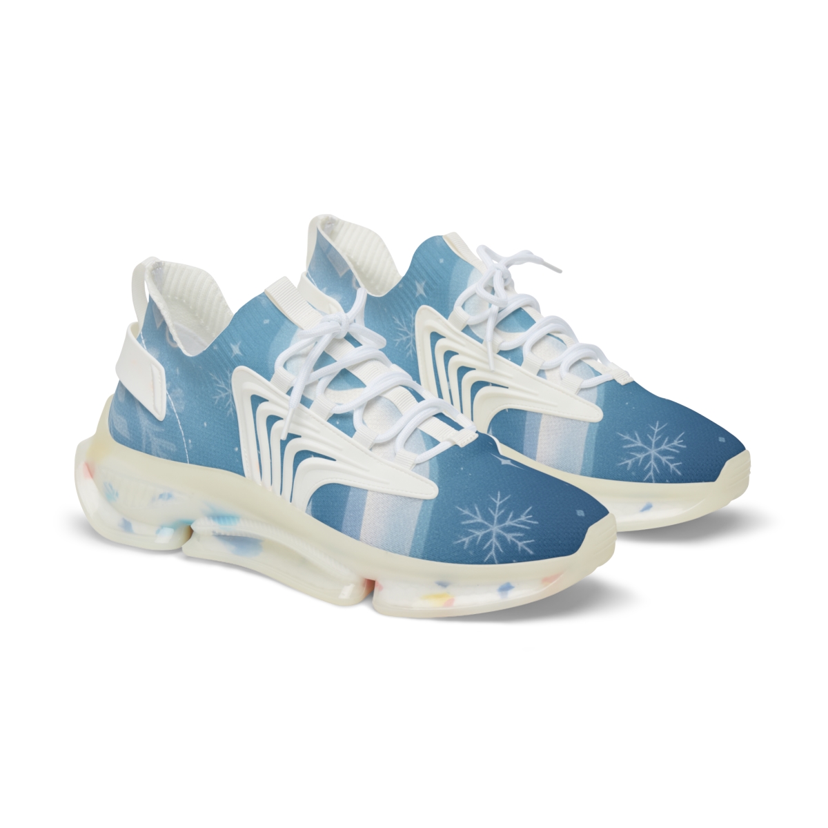 Winter Starlight Ribbon comfortable running sneakers