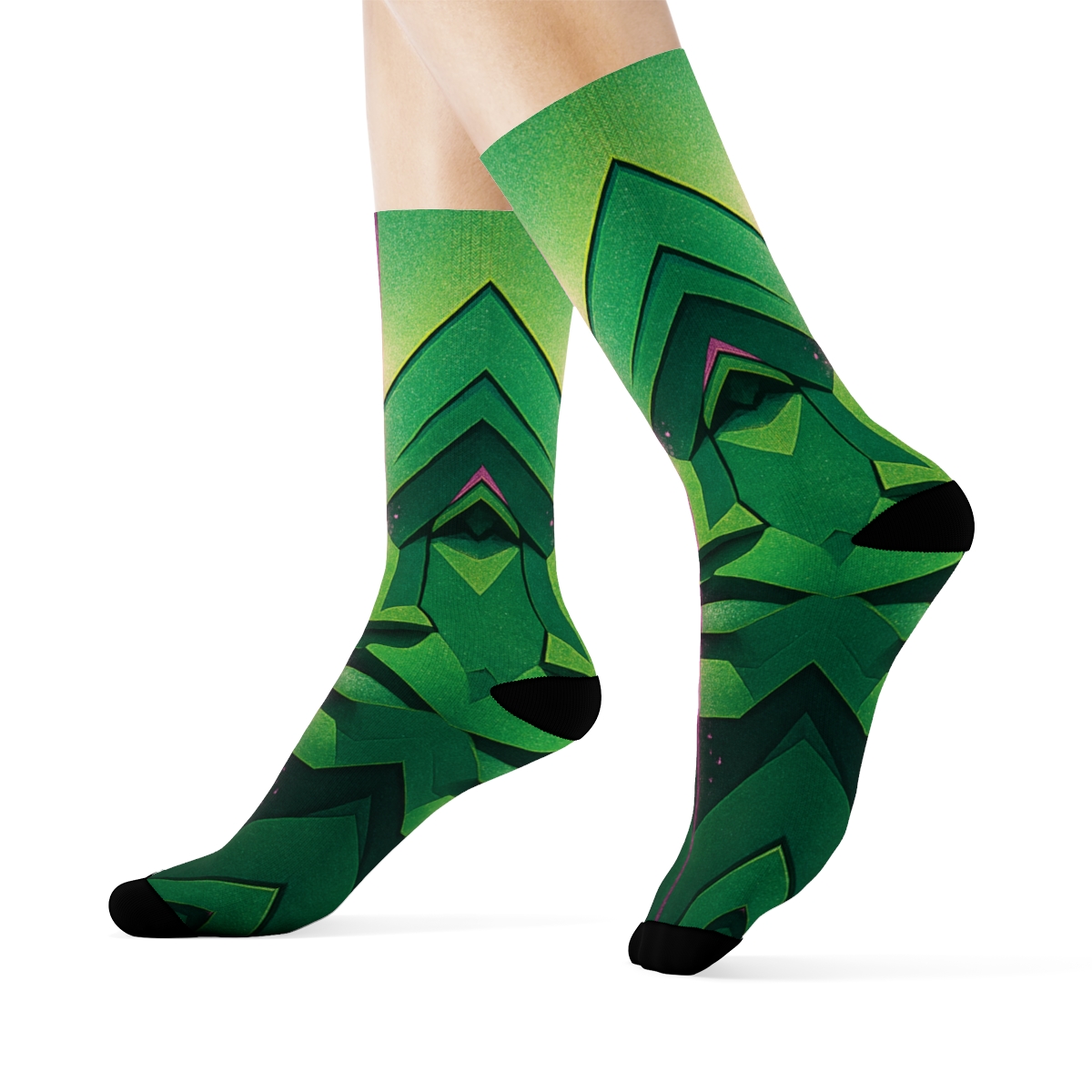 Prismatic Mantis Pulse comfortable cotton socks
