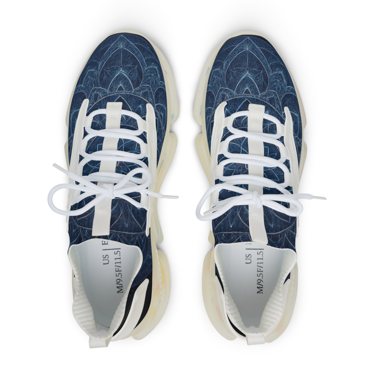 Radial Nebula Petal Array stylish casual sneakers