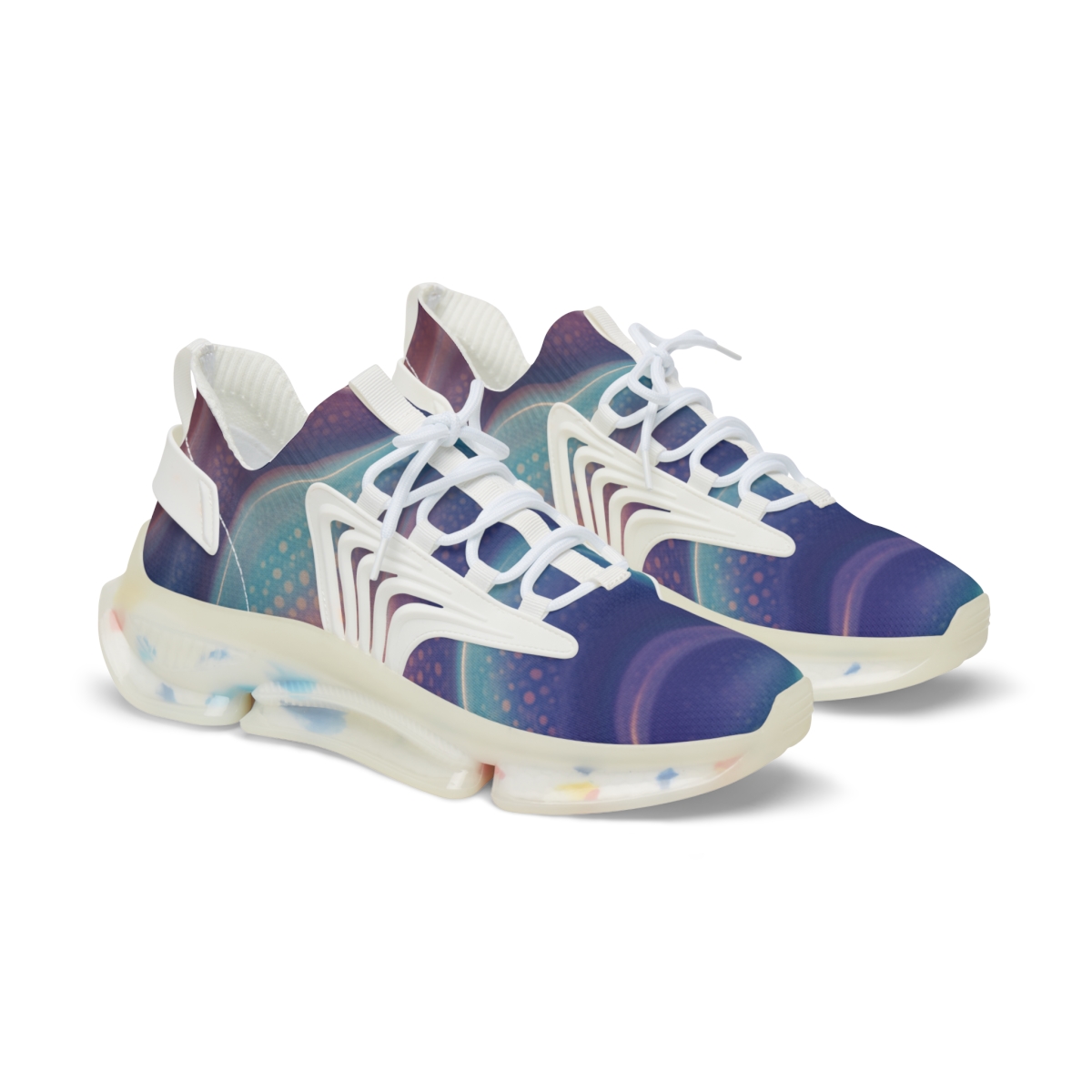 Cuttlefish Chromatic Veil Pulse unique printed sneakers
