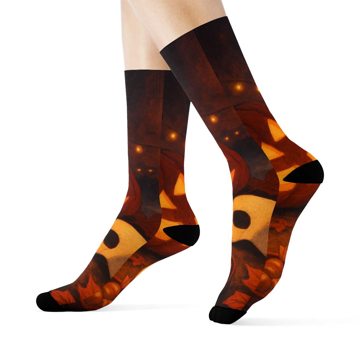 Autumn Masked Harvest Night sports performance socks