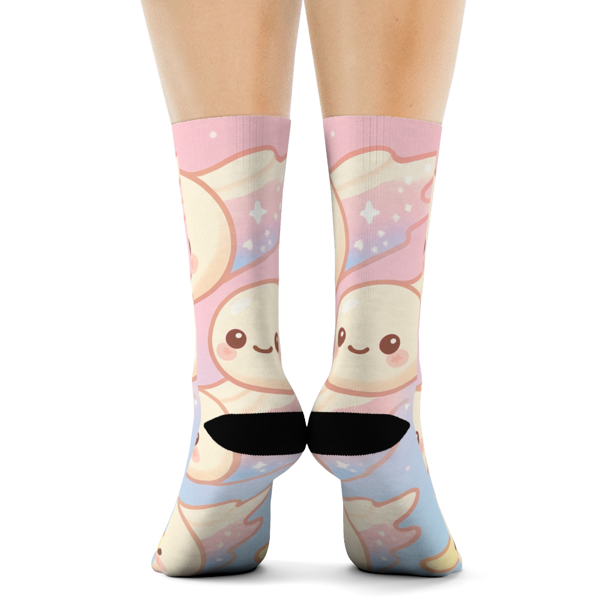 Cosmic Mochi Meteor Parade personalized cozy socks