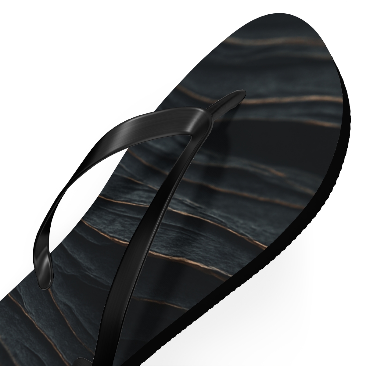 Basalt Fold Ribbonfield custom flip flops