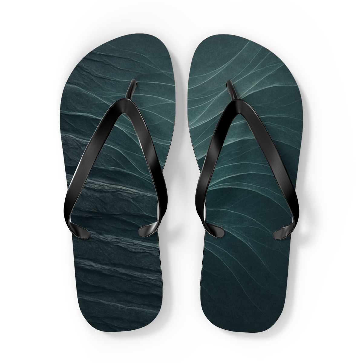 Basalt Fold Tideweave custom flip flops