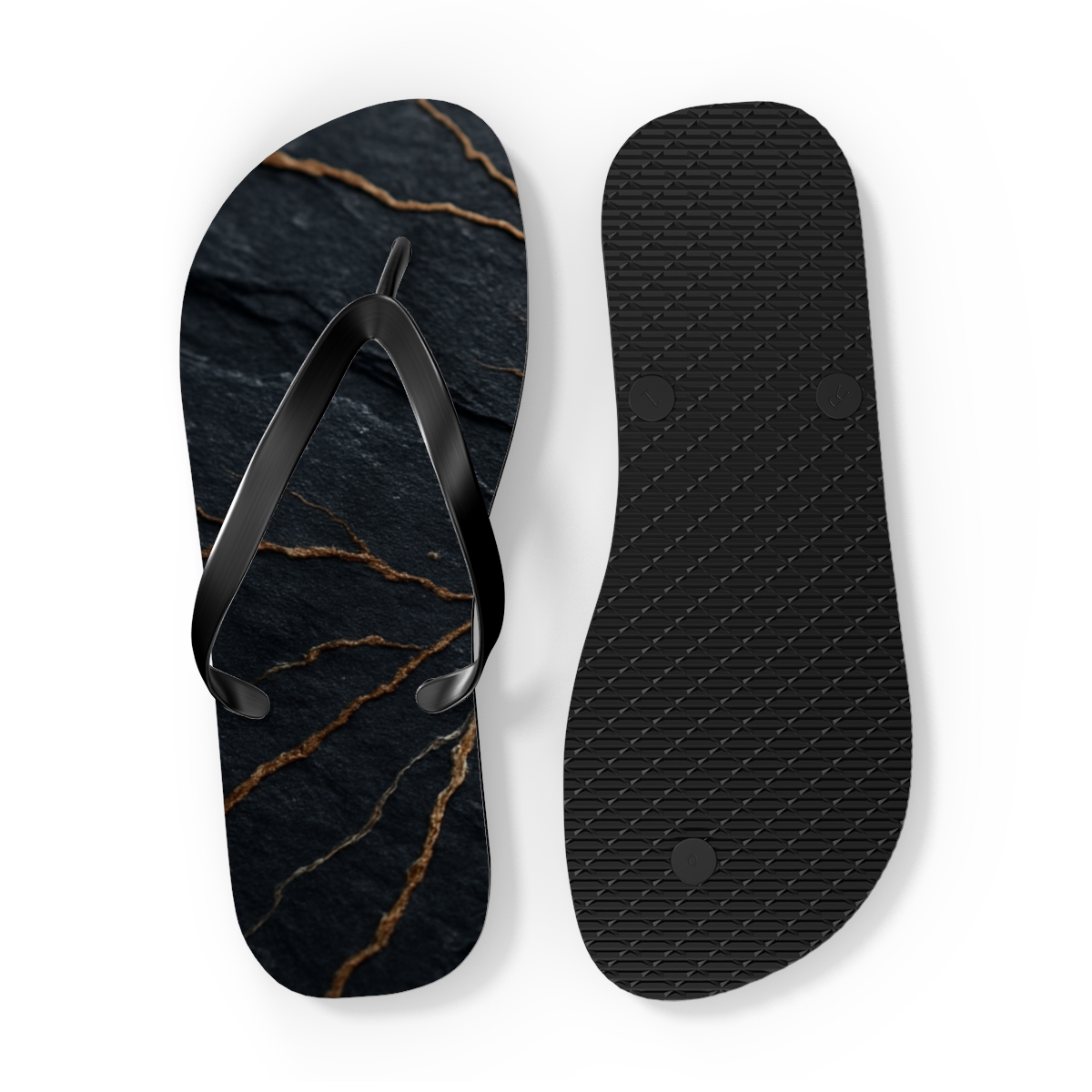 Basalt Vein Drift Tapestry unique graphic flip flops