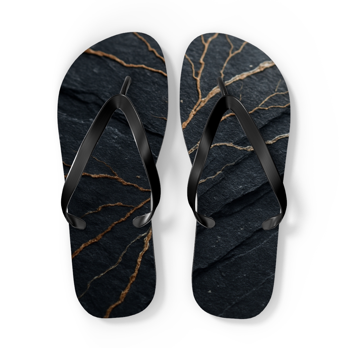 Basalt Vein Drift Tapestry unique graphic flip flops