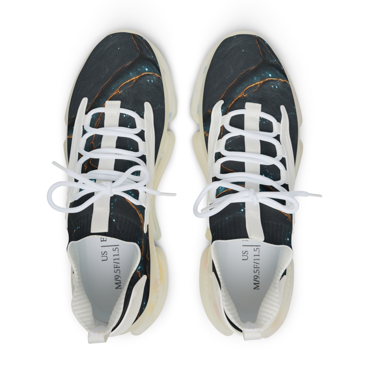 Basalt Vein Pulse Diagram custom sneakers