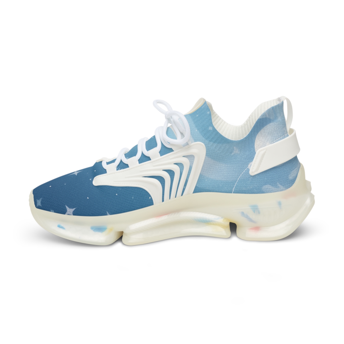 Winter Starlight Ribbon comfortable running sneakers