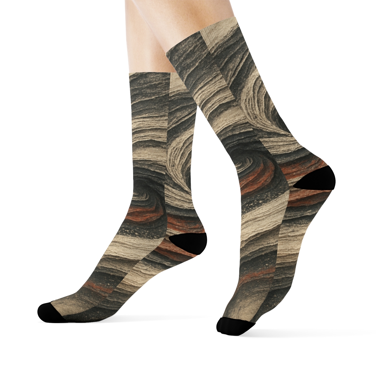 Strata Vortex Weave comfortable cotton socks