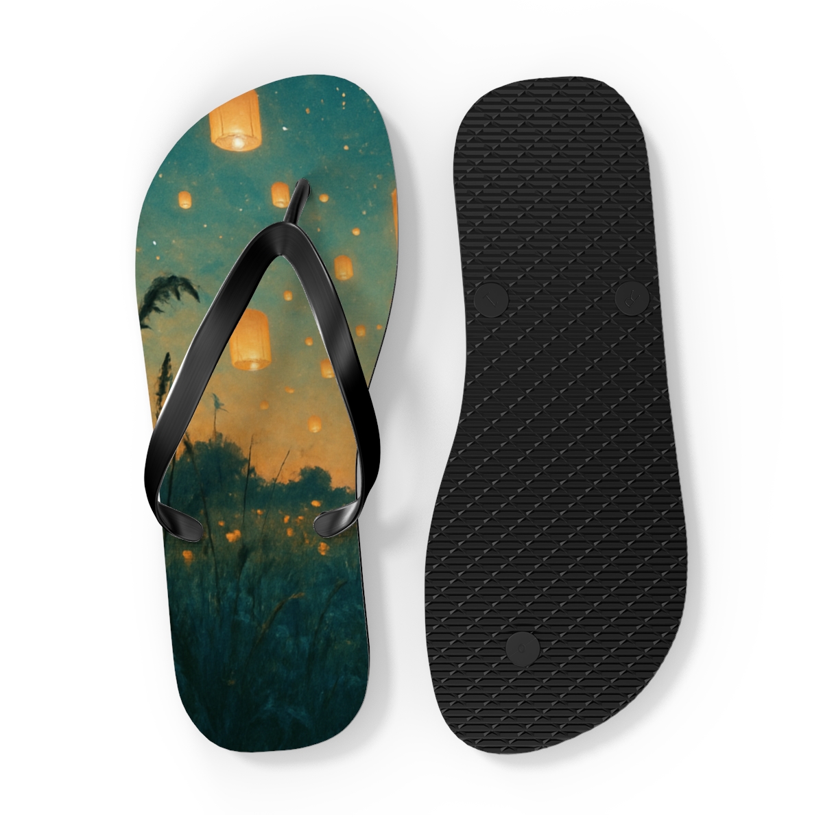 Midsummer Lantern Drift soft sole flip flops
