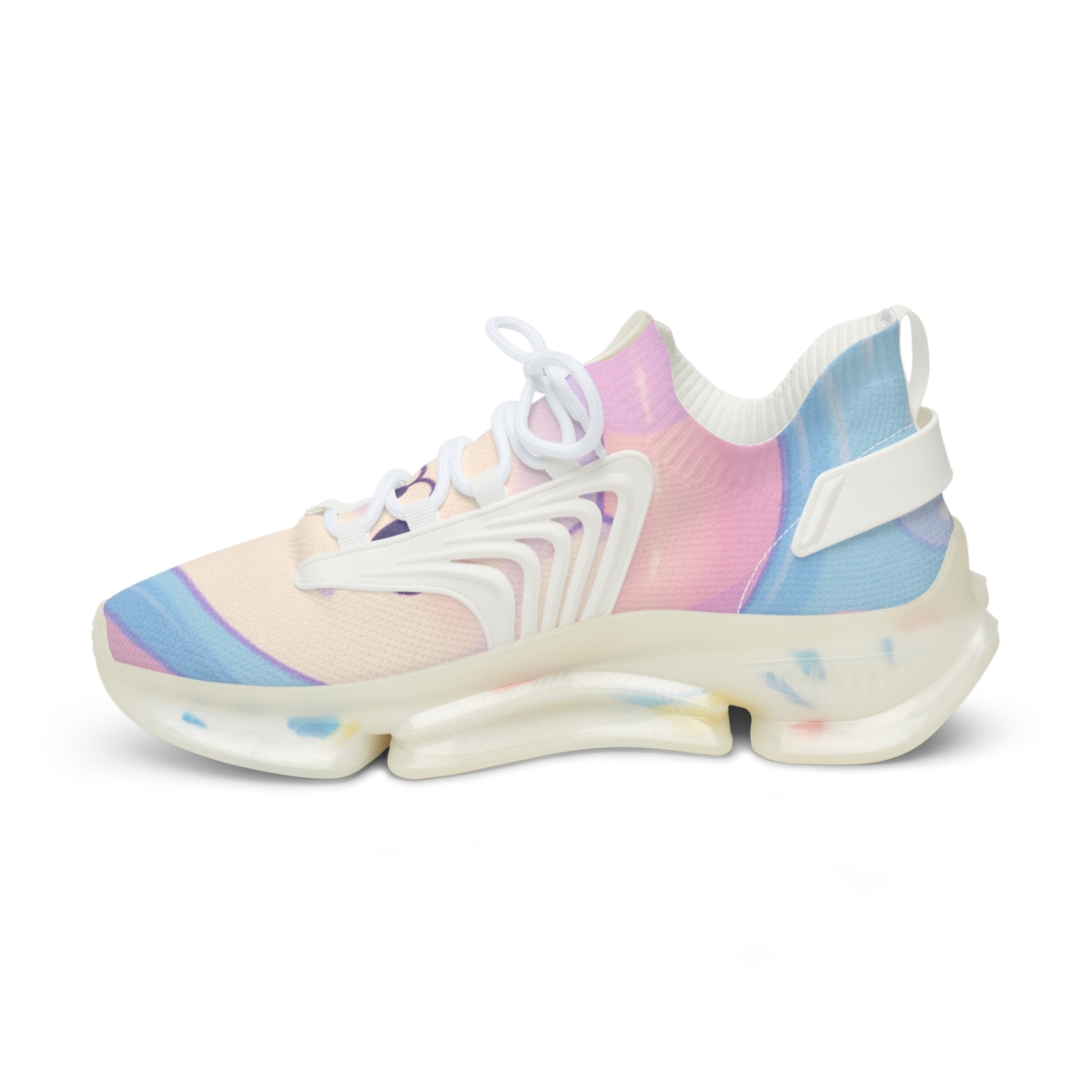 Cotton Candy Seal Float personalized athletic sneakers