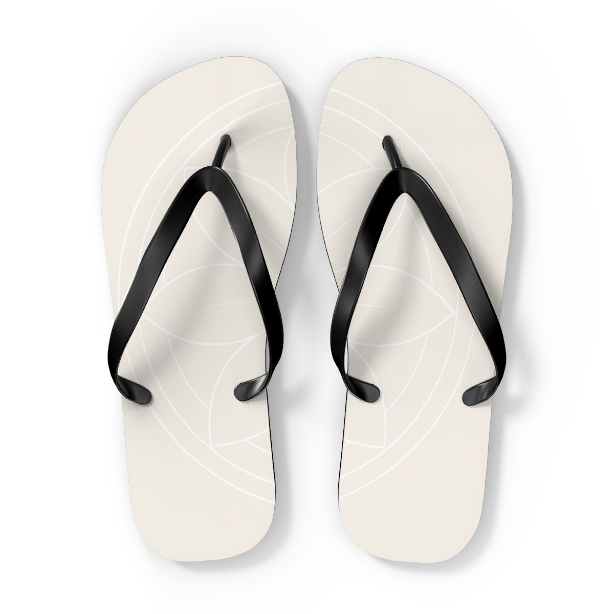 Minimal Orbit Petal Diagram soft sole flip flops