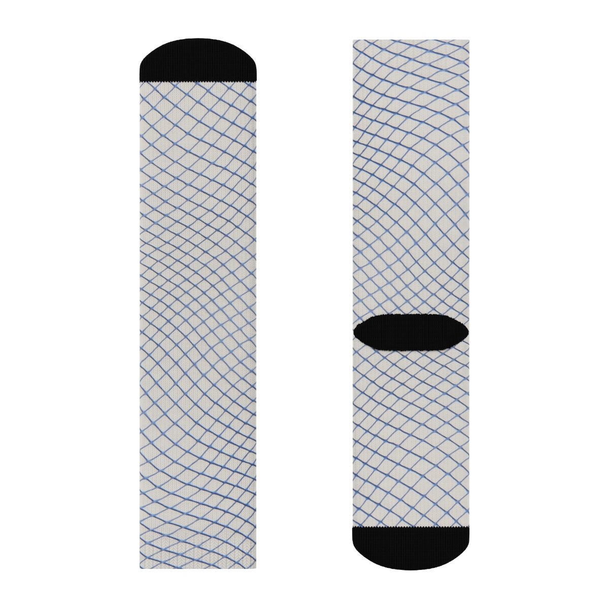Moire Orbit Weave designer logo socks