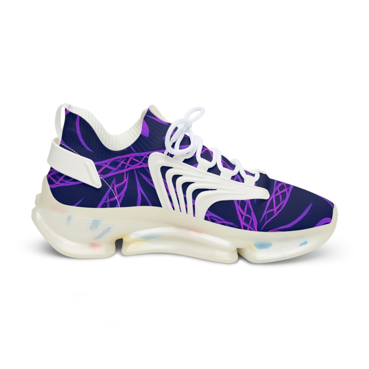 Orchid Pulse Weave comfortable running sneakers