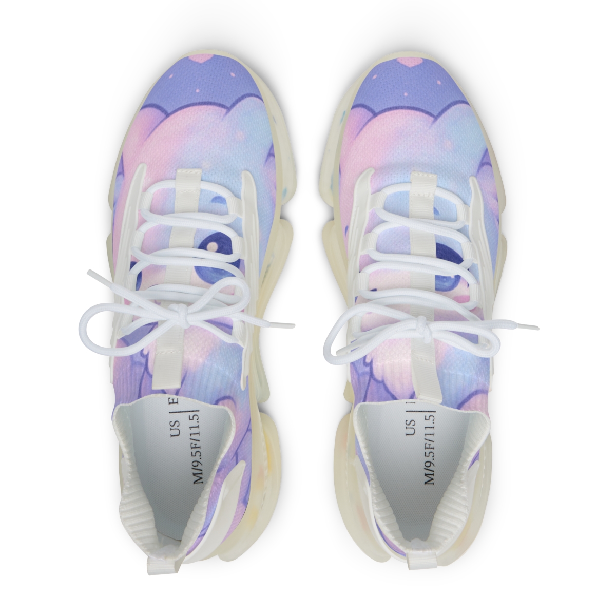 Cotton Candy Fox Dreams designer branded sneakers