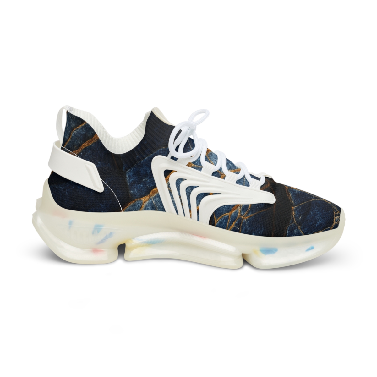 Prismatic Strata Vein Lattice designer branded sneakers