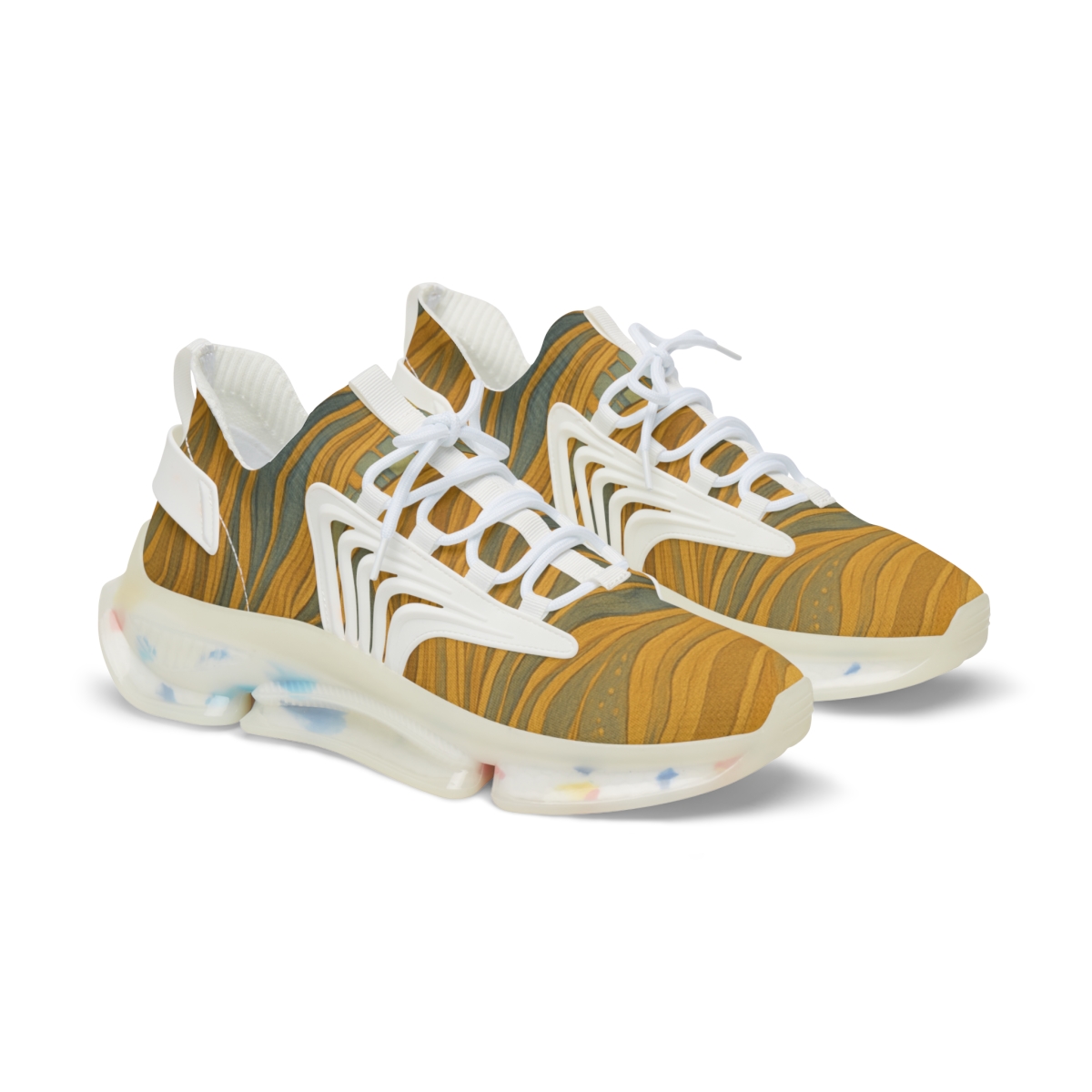 Stratum Veil Mosaic personalized athletic sneakers