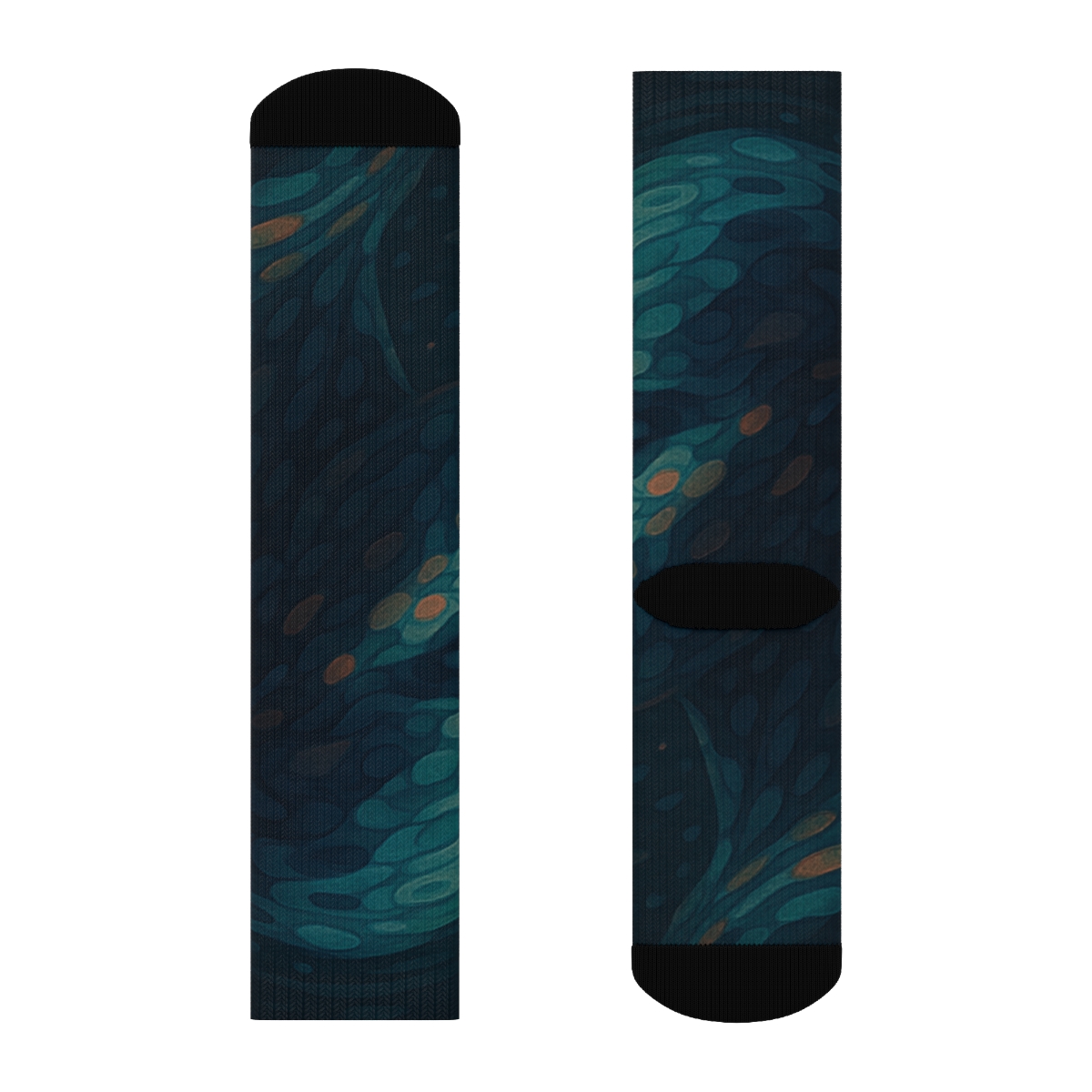 Chromatophore Mirage Of The Cuttlefish trendy colorful socks