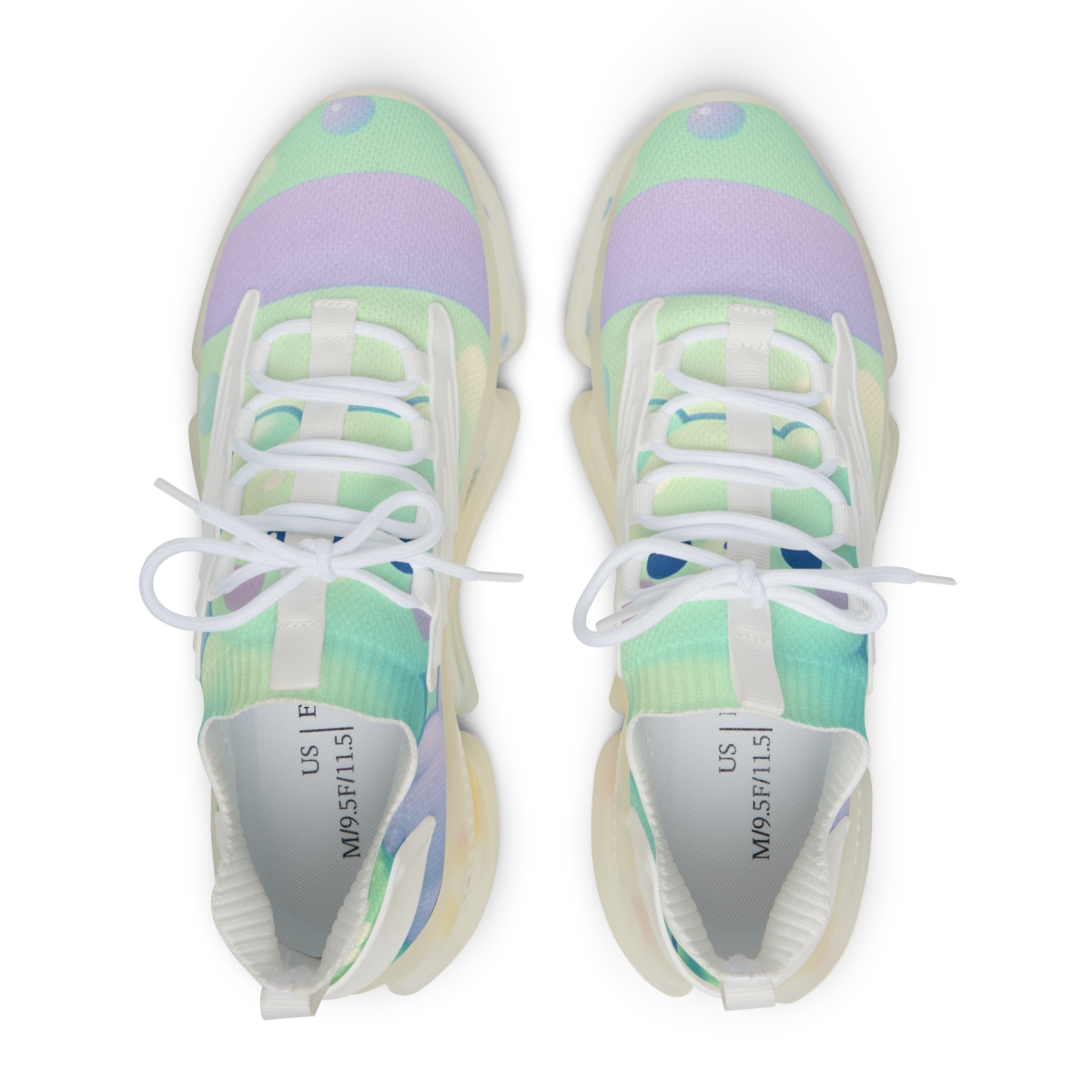 Bubble Bear Parade personalized athletic sneakers