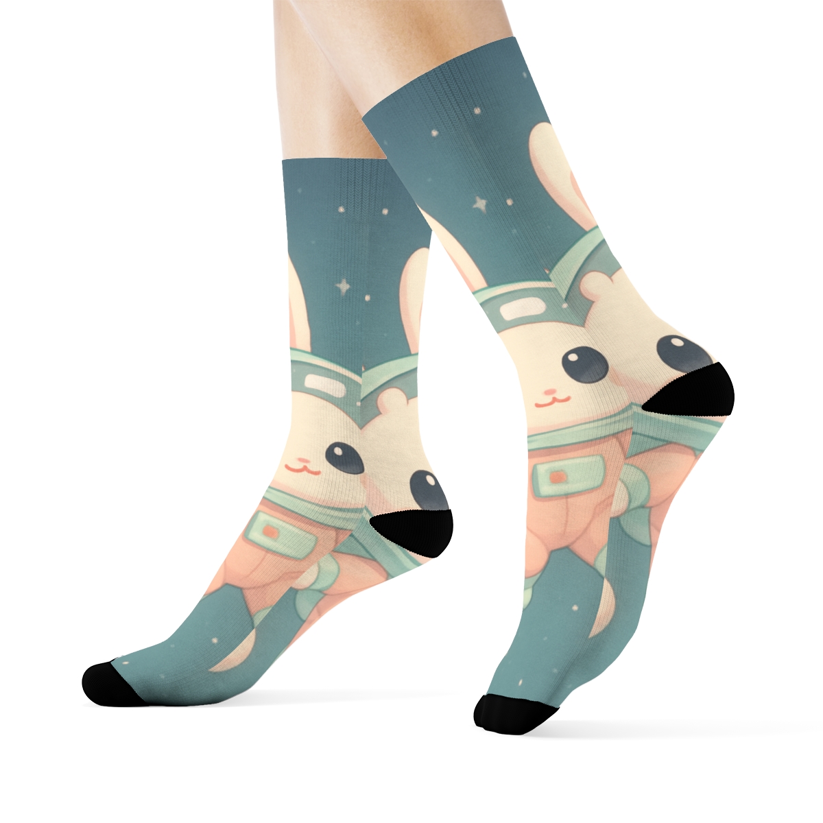 Bubble Helmet Bunny Stardrift custom socks