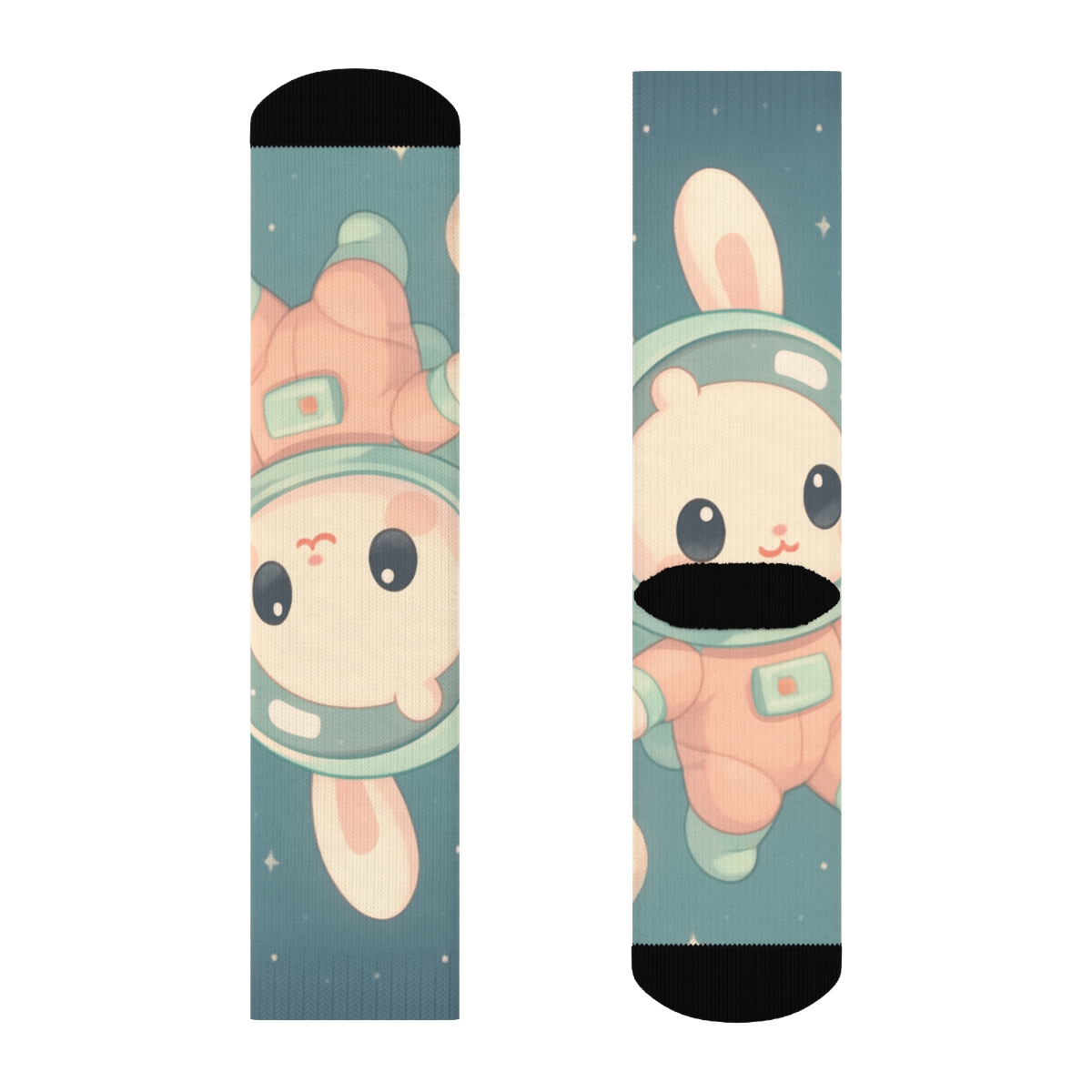 Bubble Helmet Bunny Stardrift custom socks