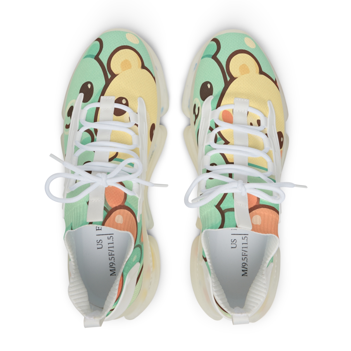 Bubble Tea Bear Parade custom sneakers