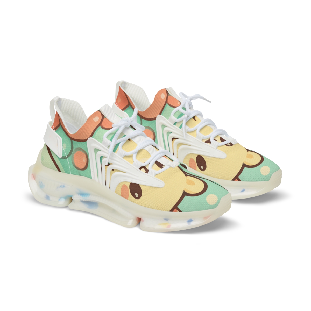 Bubble Tea Bear Parade custom sneakers