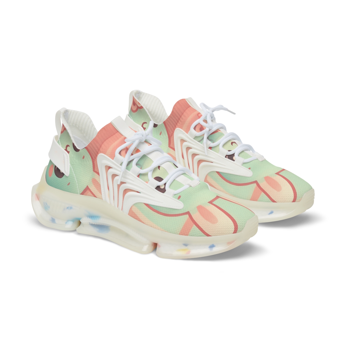 Bubble Tea Bunny Cafe trendy fashion sneakers