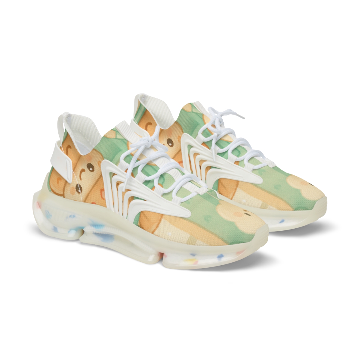 Pastel Puffs Sneakers