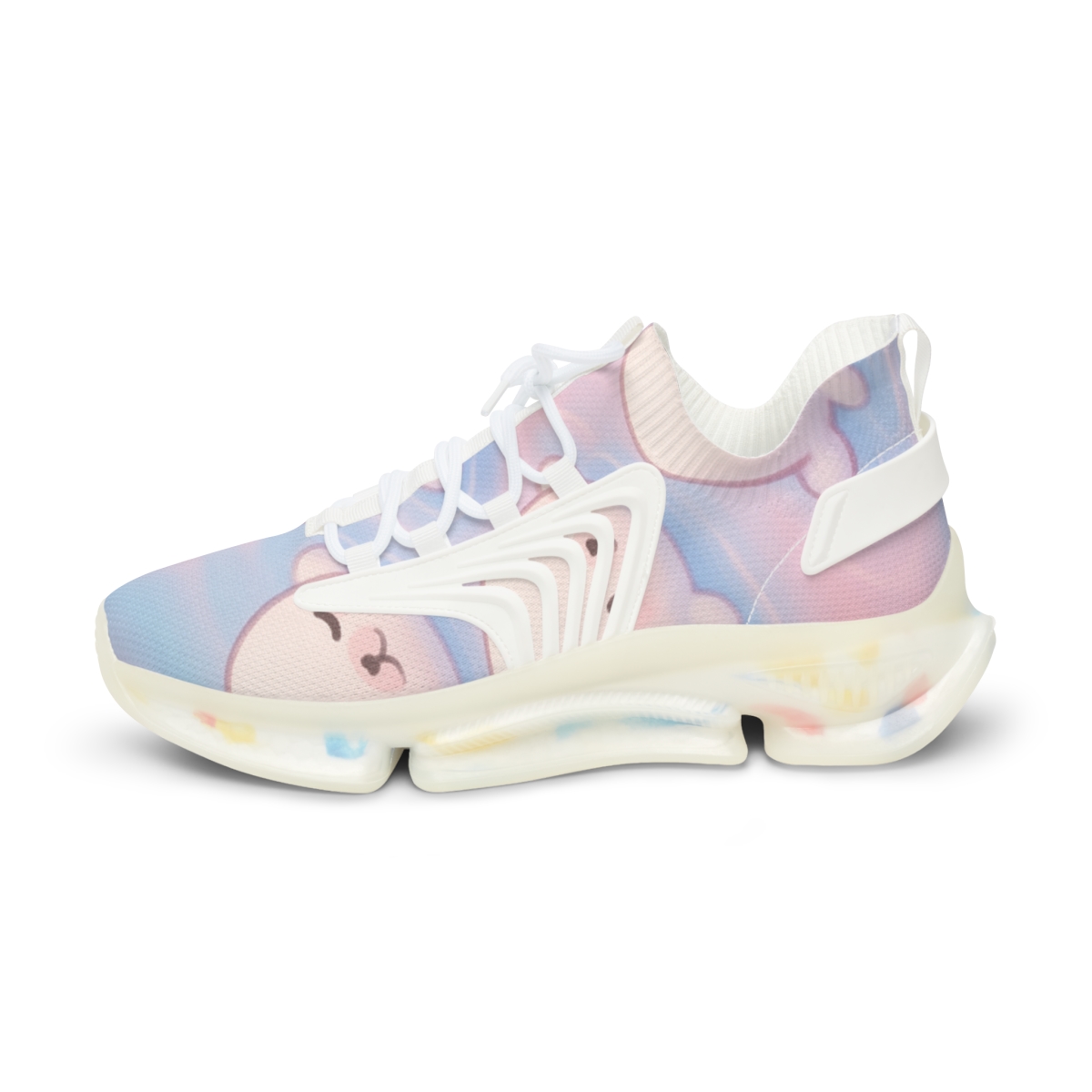 Cotton Candy Seal Puddle comfortable running sneakers