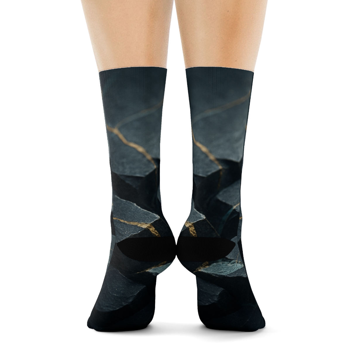 Basalt Vein Prism Drift sports performance socks