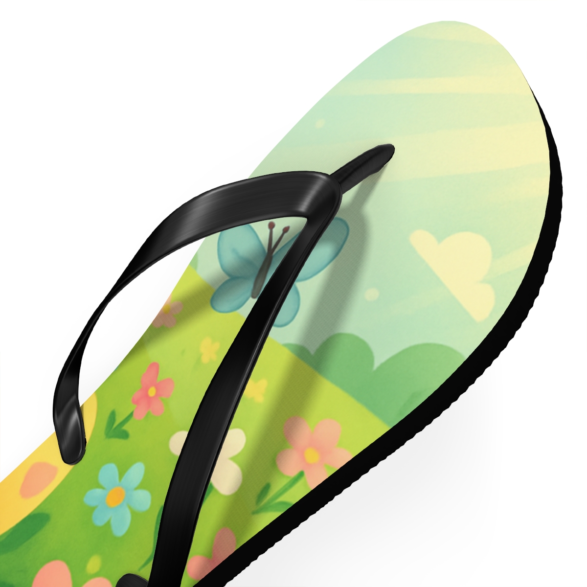 Spring Egg Meadow Dance stylish summer flip flops