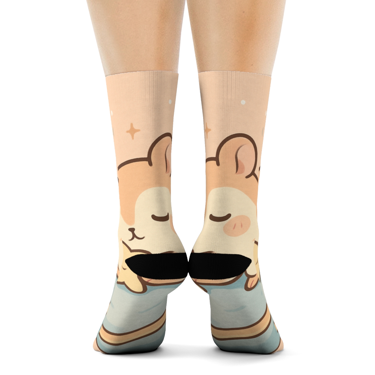Pocket Planet Hamster Sleepover sports performance socks