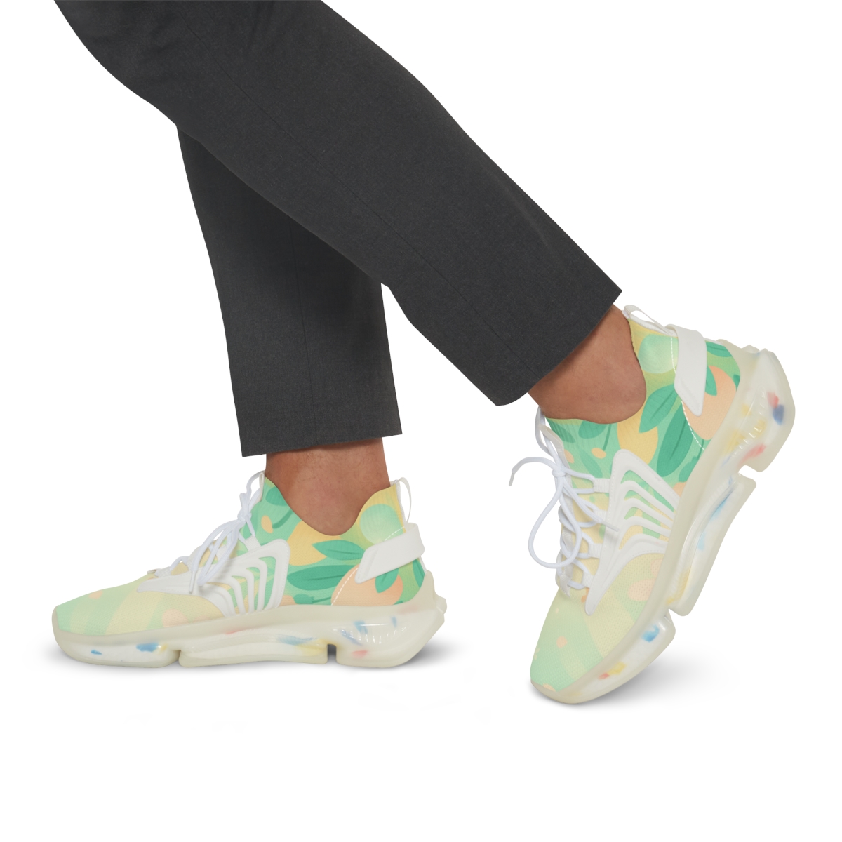 Spring Egg Hunt Aurora Garden personalized athletic sneakers