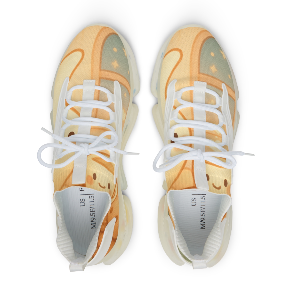 Sleepy Moon Tea Time Buddies comfortable running sneakers