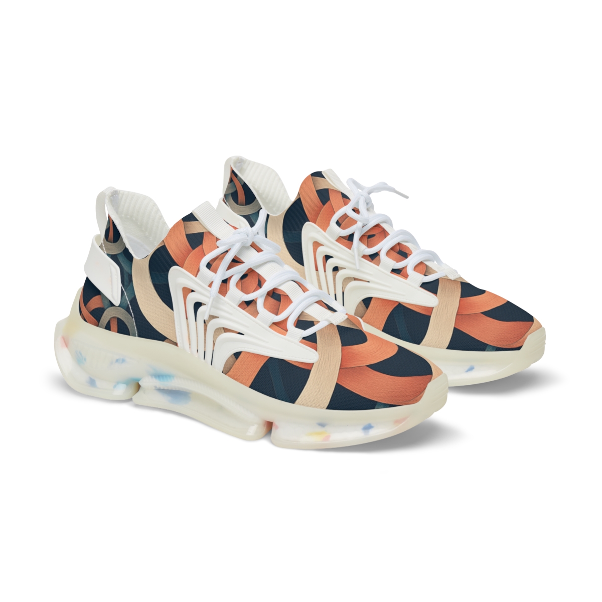 Cosmos Petal Interlace custom sneakers