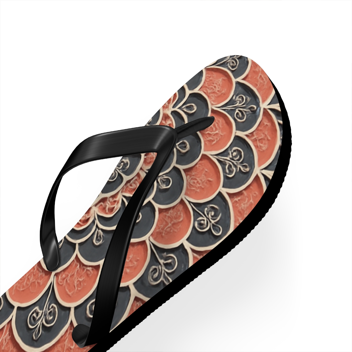 Coral Bloom Harmony Flip Flops