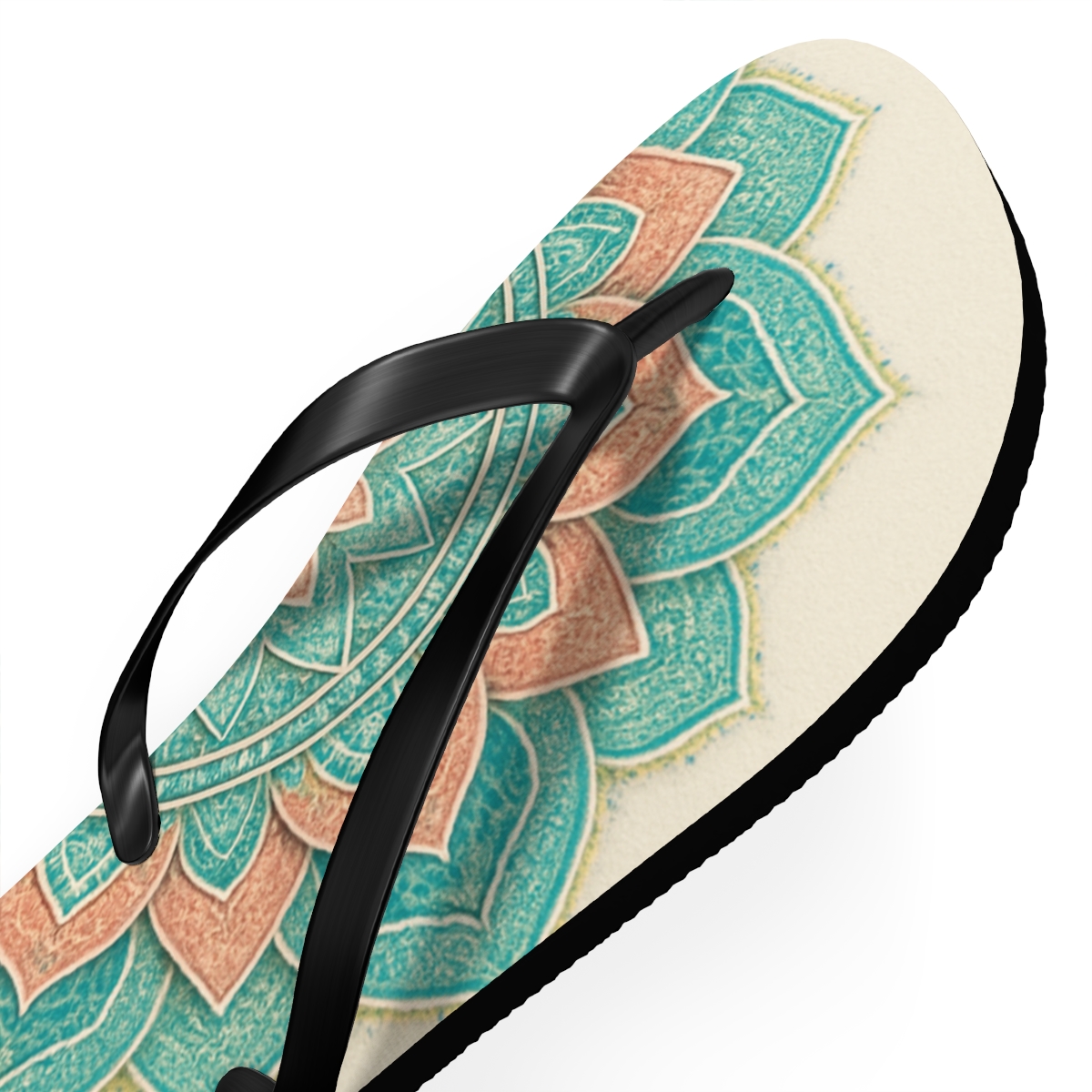 Meditative Petal Harmony Flip Flops