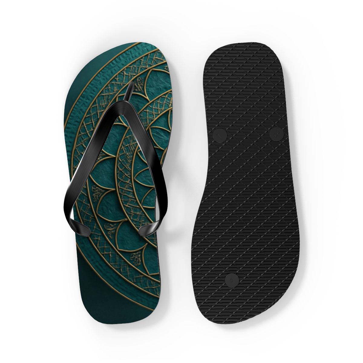 Celestial Bloom Breeze Flip Flops