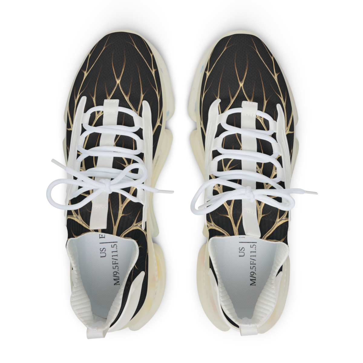 Stag Antler Fractal Crown custom sneakers