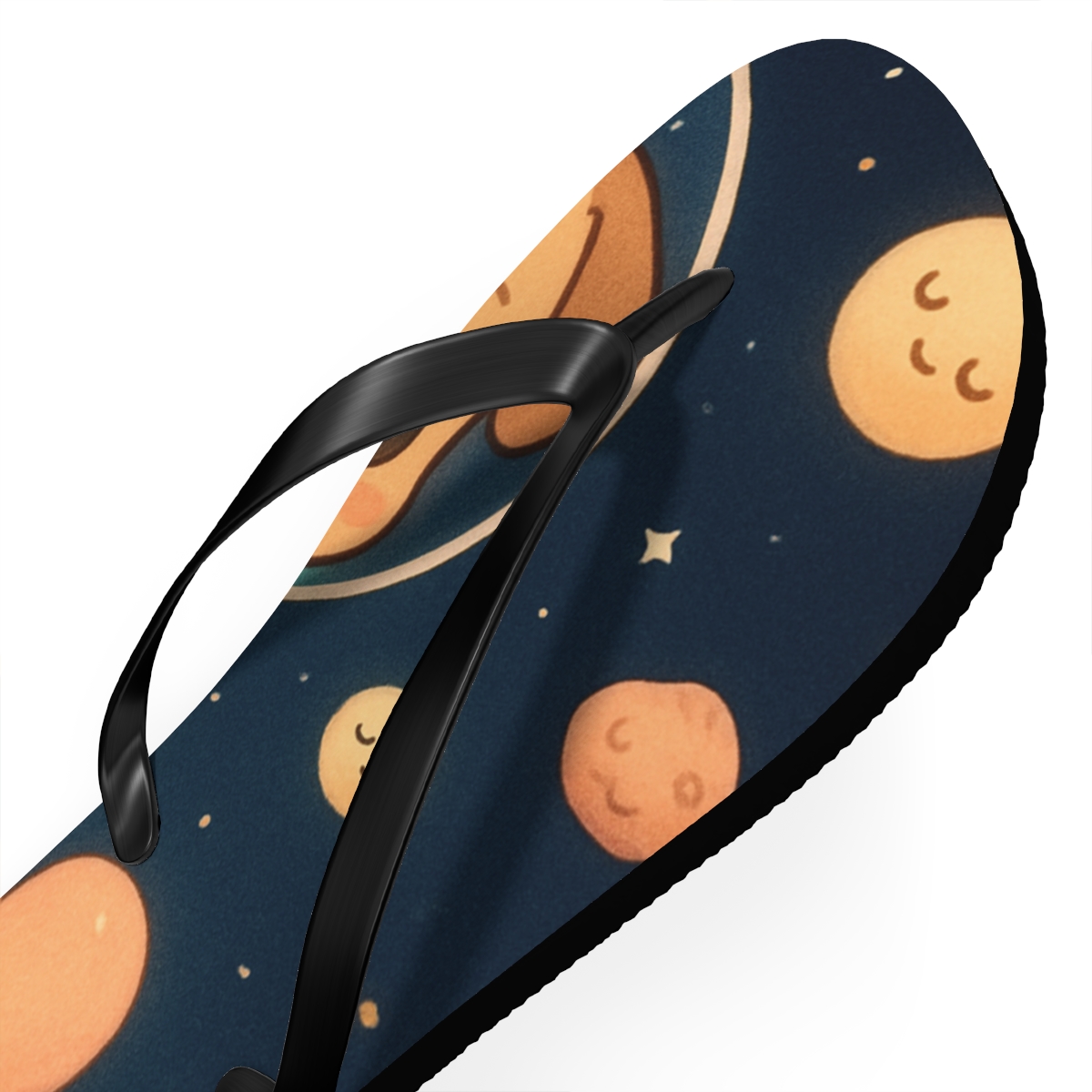 Pocket Comet Puppy Parade designer logo flip flops
