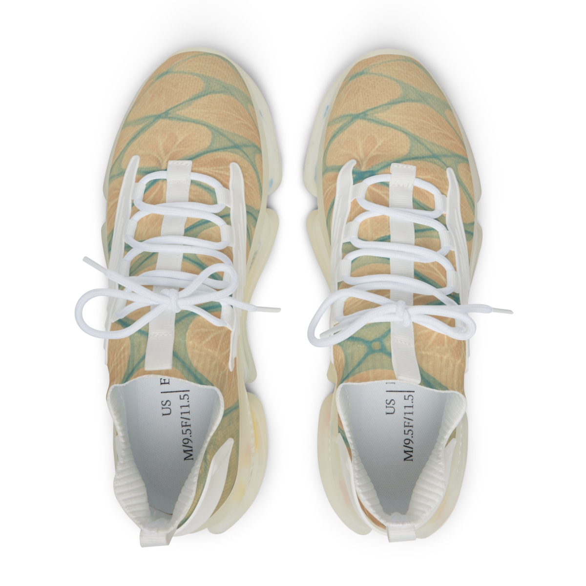 Petal Vein Lattice comfortable running sneakers