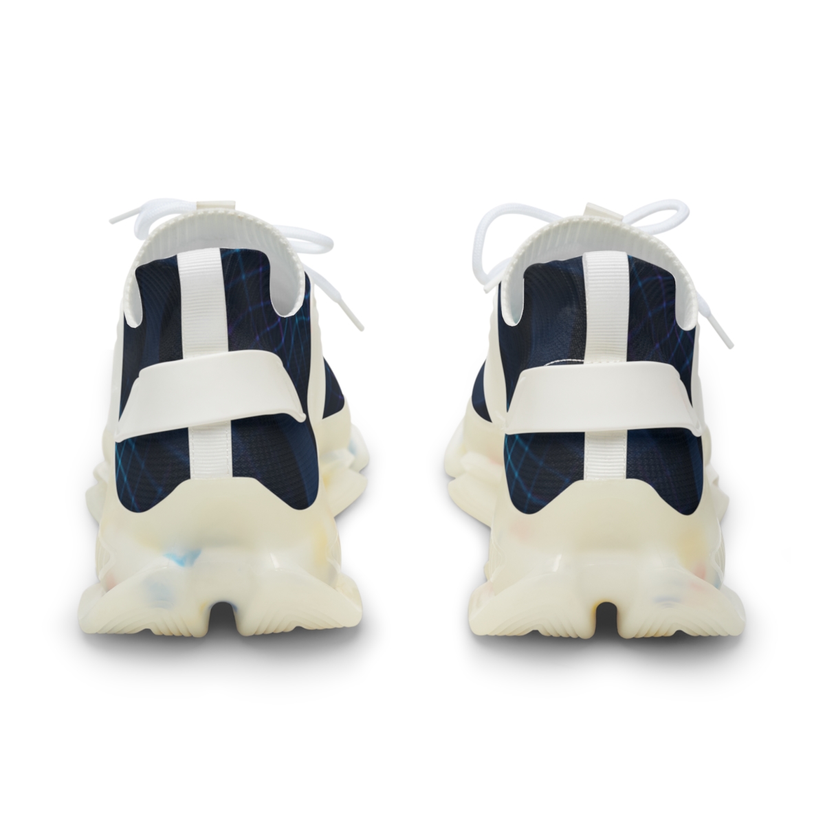 Moire Orbit Weave comfortable running sneakers