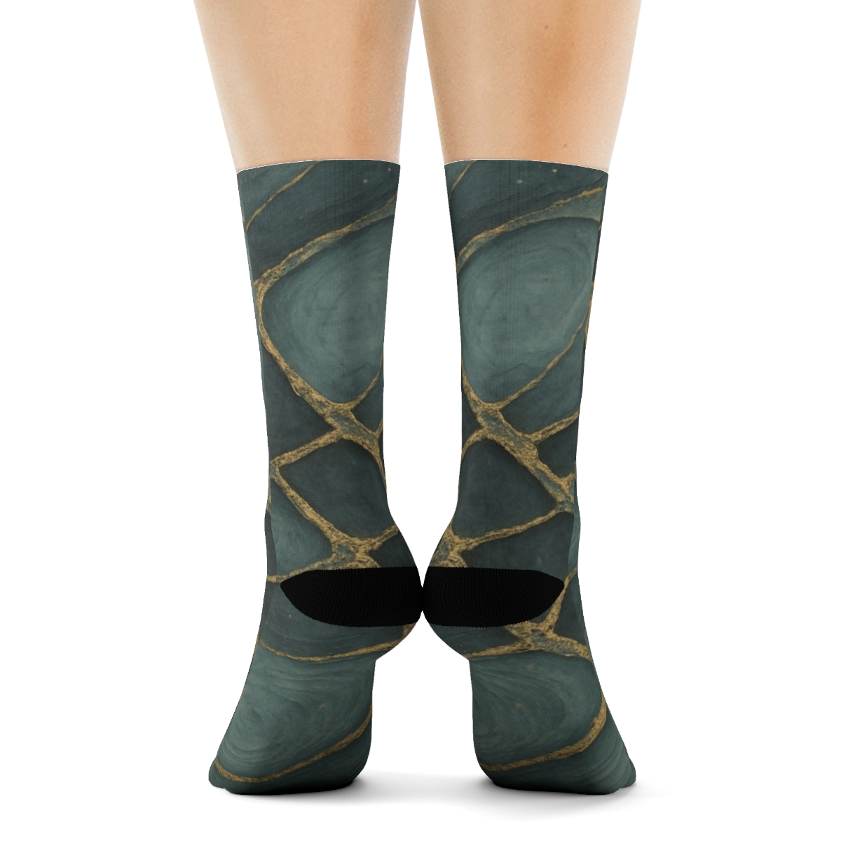 Eddy Vein Lattice custom socks